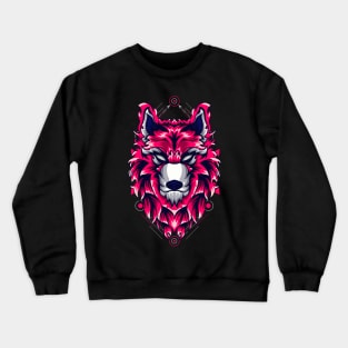 wolf classic retro vintage Crewneck Sweatshirt